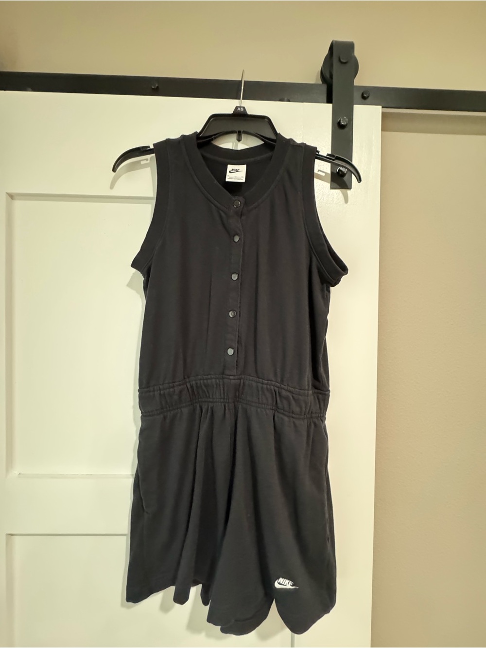 Girl XL Black Nike Romper